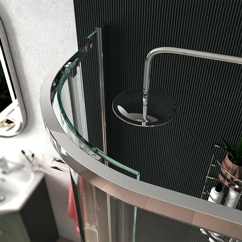 Celeste Green 550 Chrome Shower Suite