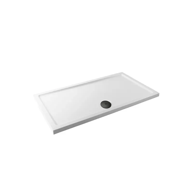 Stone Resin Rectangular Tray 800, 900 with Optional Black Waste