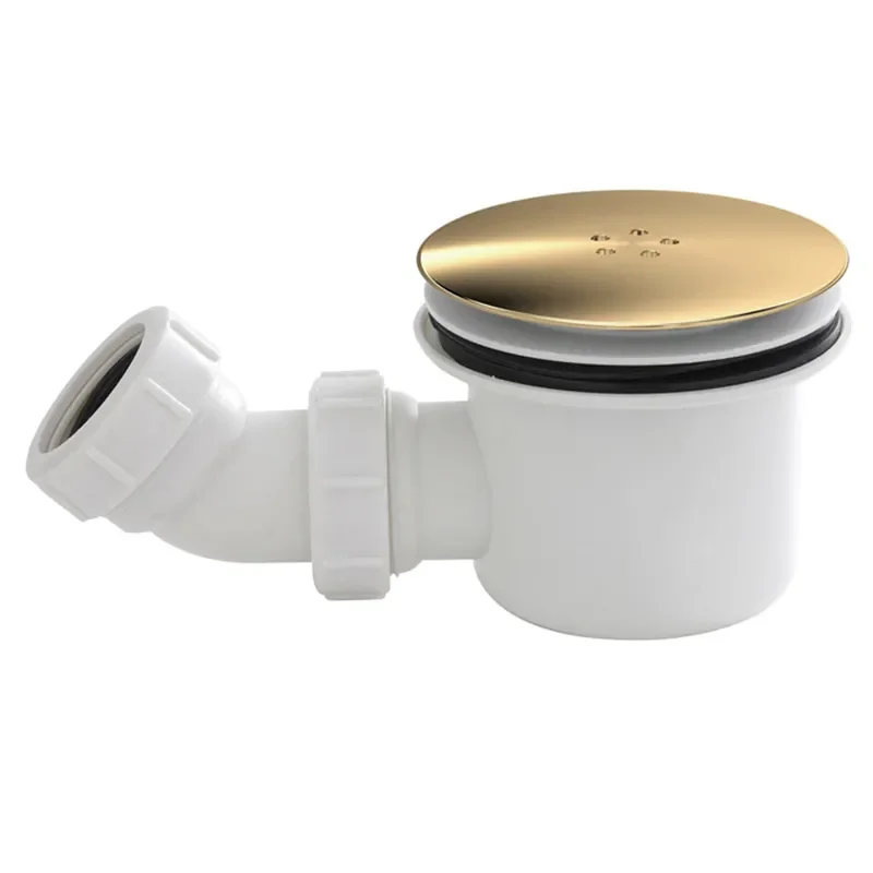 Stone Resin Rectangular Easy Plumb Tray 1000, 1100, 1200 with Optional Gold Waste
