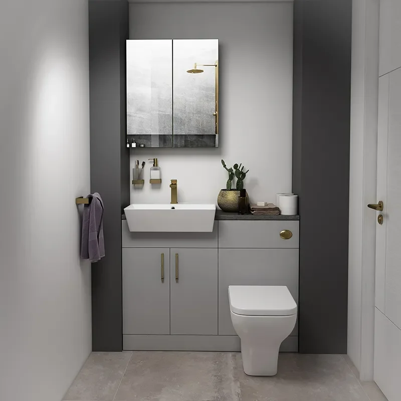Oliver Gold 1100 Fitted Cloakroom Suite