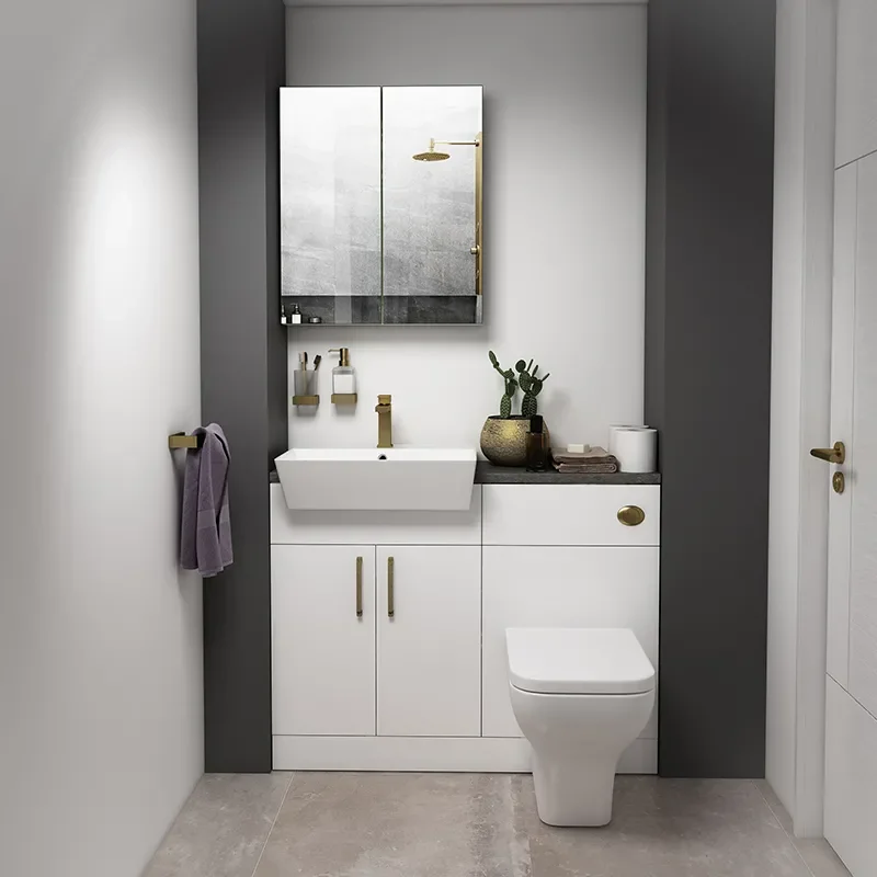 Oliver Gold 1100 Fitted Cloakroom Suite