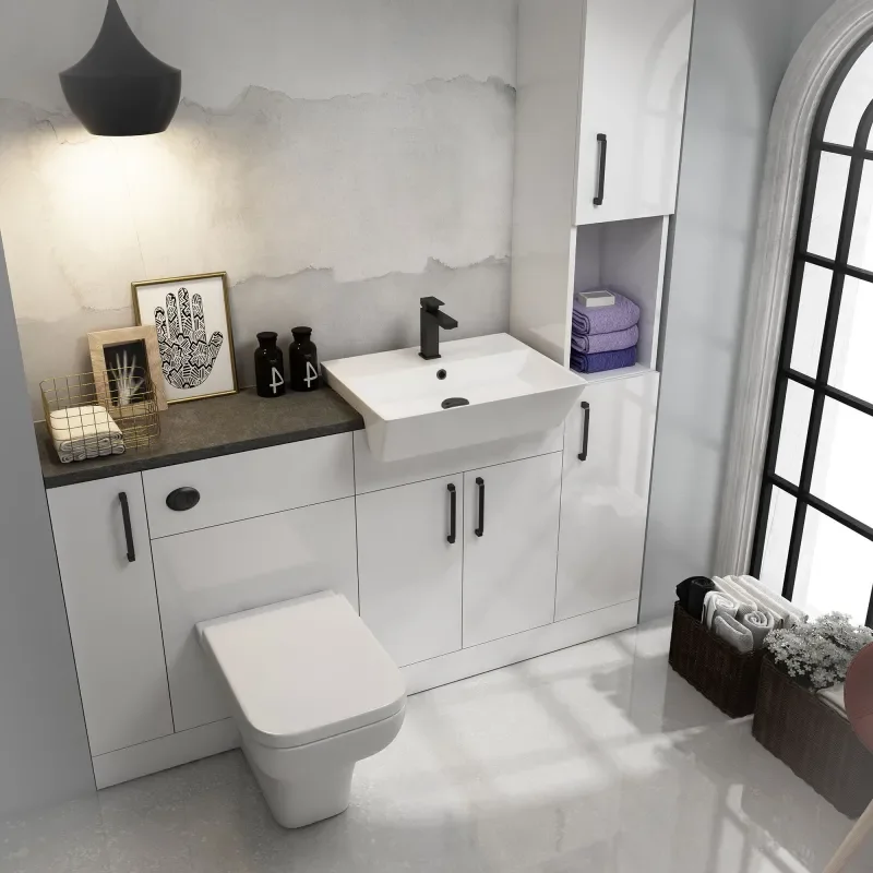 Oliver Black 1600 Fitted Furniture