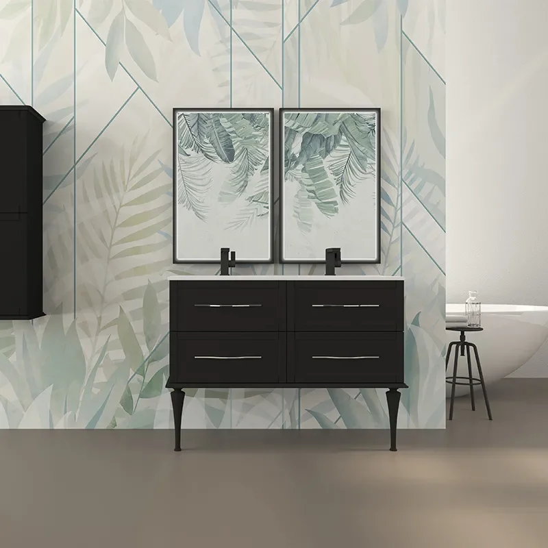 baden haus tiffany 1200 graphite vanity unit
