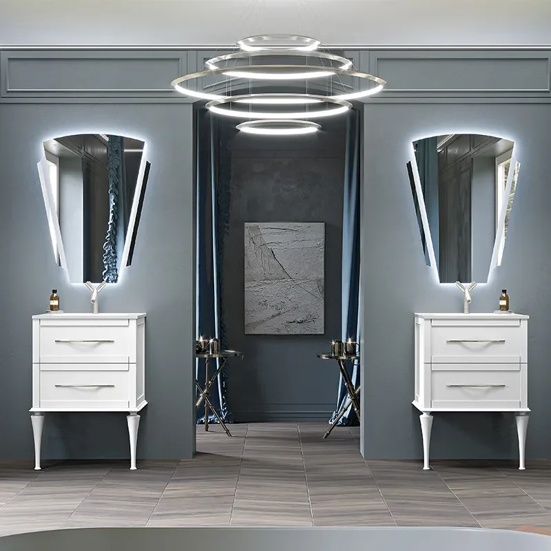 baden haus tiffany 600 matt white vanity unit
