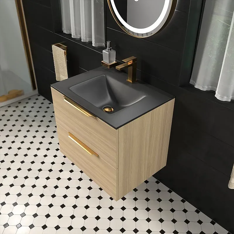 alani gold offset shower suite 600 vanity unit