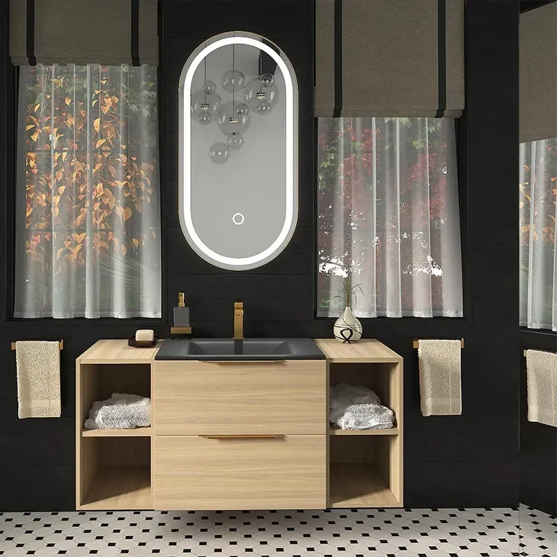 alani gold offset shower suite 1200 vanity unit