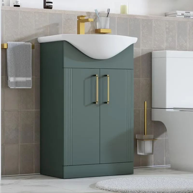 Celeste Green 550 Gold Shower Suite