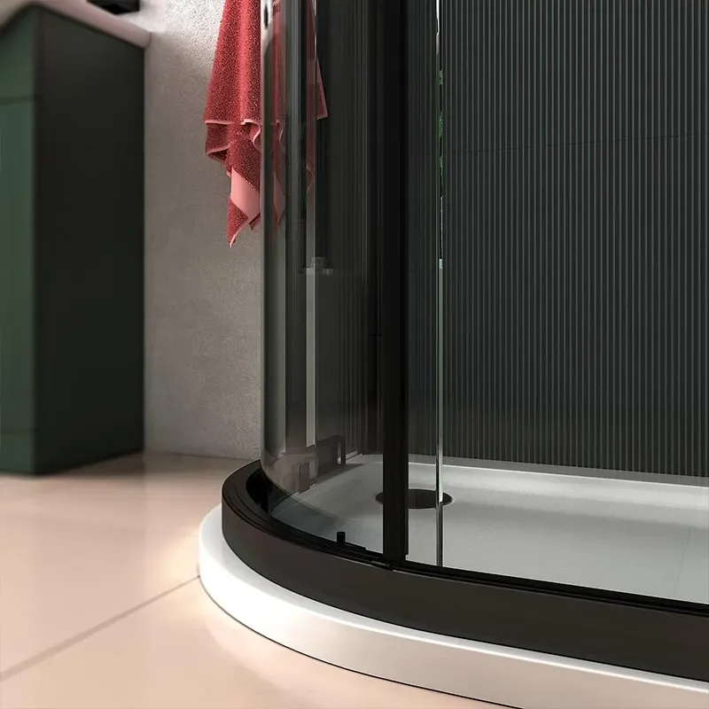 Celeste Green 550 Black Shower Suite