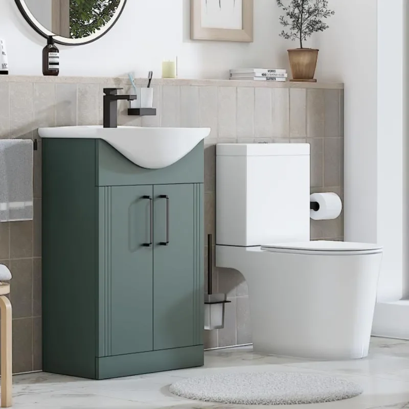 Celeste Green 550 Black Shower Suite