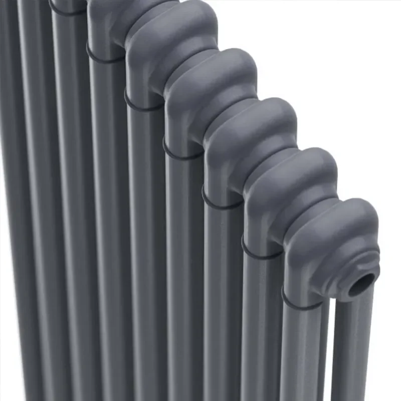 effendi 2 column vertical anthracite designer radiator