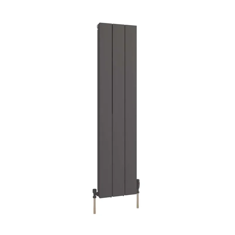 barkah anthracite aluminium vertical radiator
