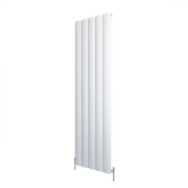 ahtar white aluminium vertical radiator