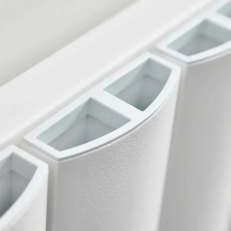 ahtar white aluminium horizontal radiator