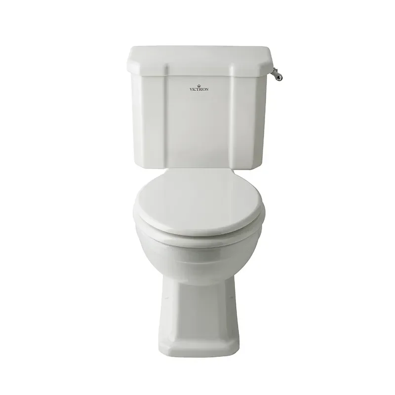 bayswater victrion close coupled toilet with white seat