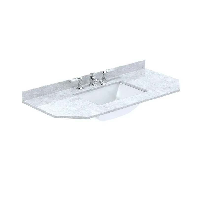 bayswater victrion 1000 earls grey vanity unit with marble top