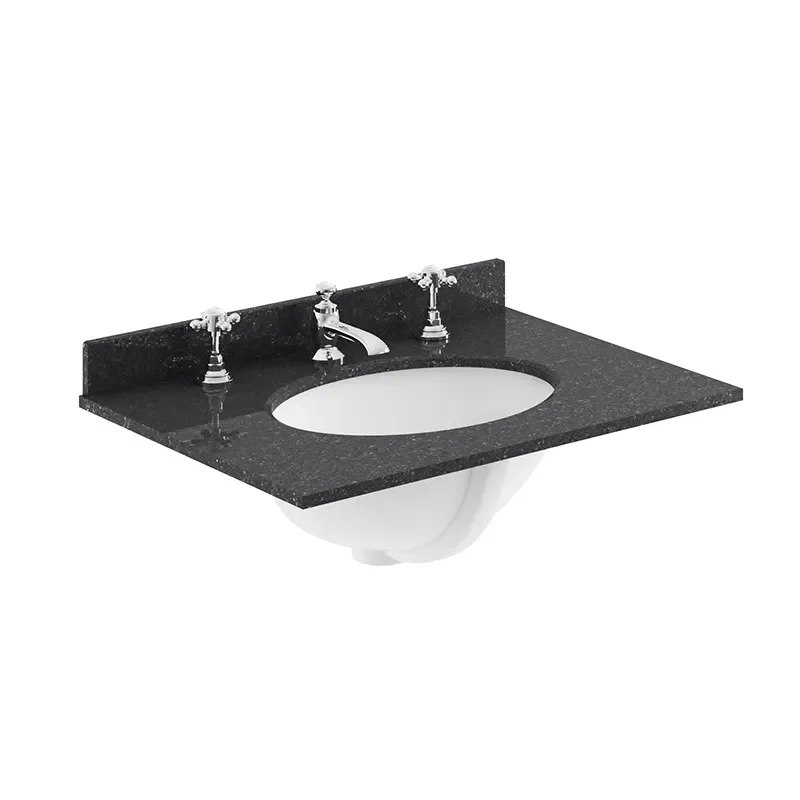 Image for Bayswater Victrion 600 Earls Grey Vanity Unit with Marble Top
