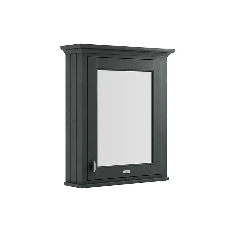 BC Designs victrion 600 traditional mirror cabinet in dark lead