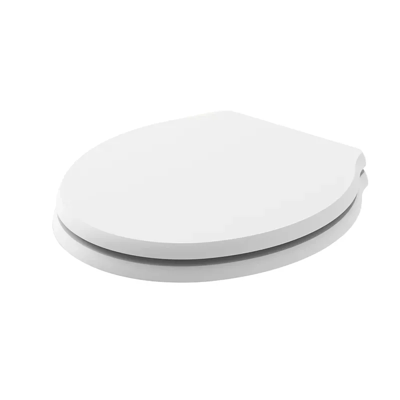 BC Designs victrion traditional white soft close toilet seat