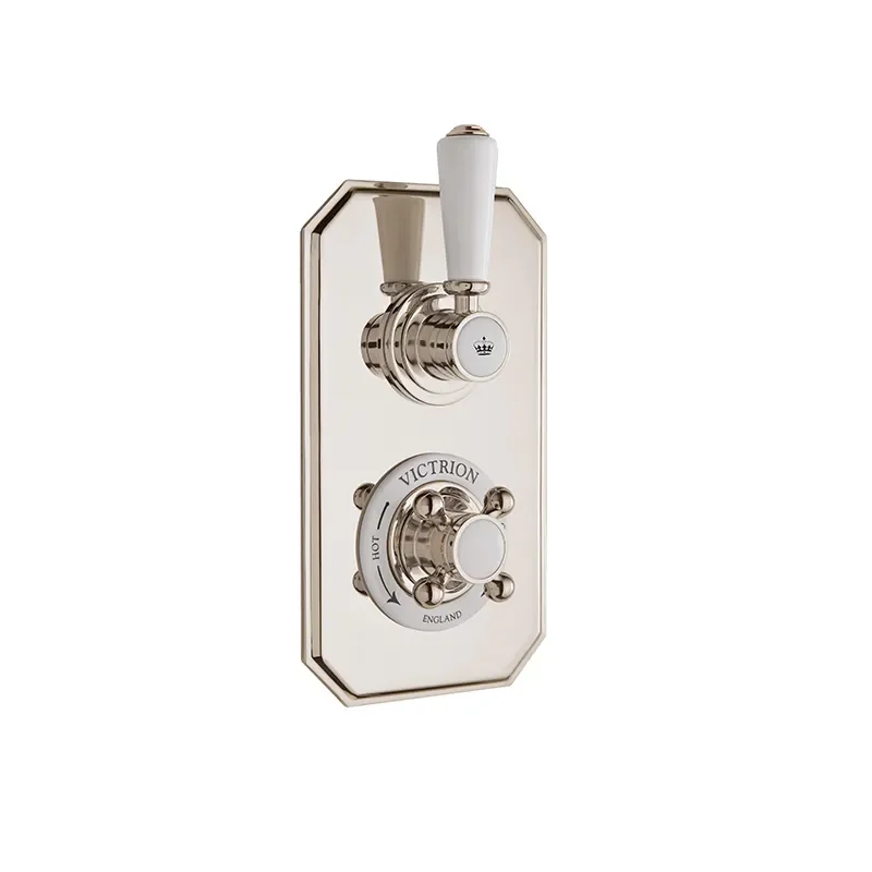 BC Designs victrion nickel concealed shower valve one outlet