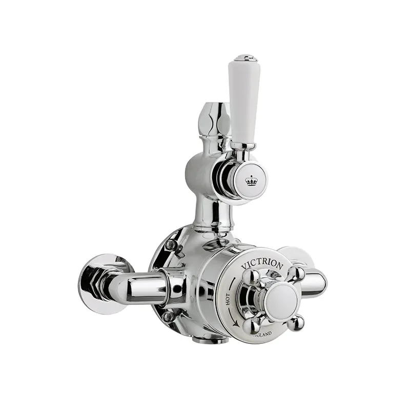 BC Designs victrion chrome exposed shower valve one outlet