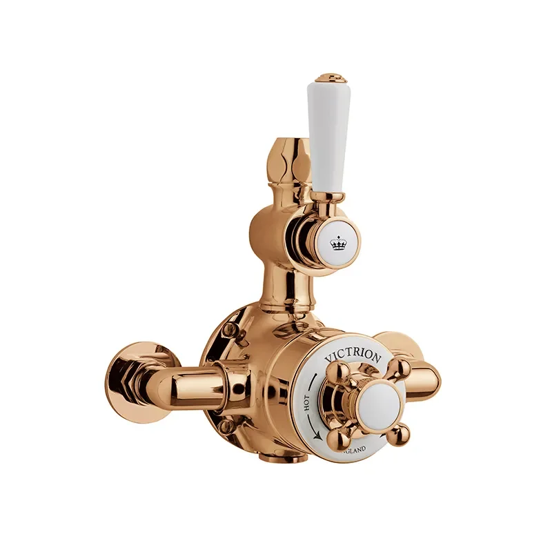 BC Designs victrion copper exposed shower valve one outlet