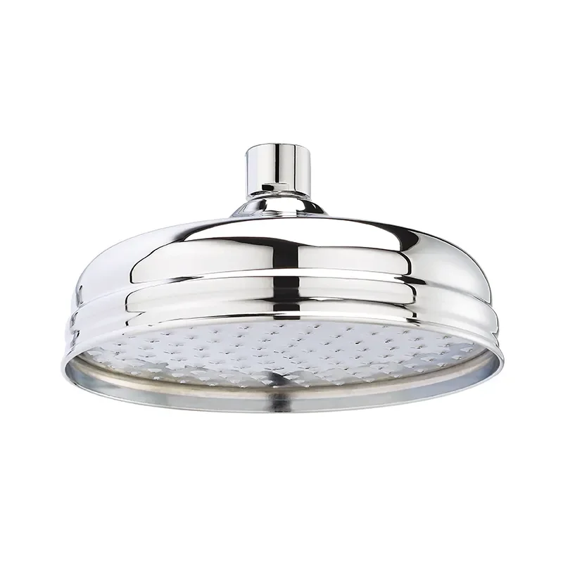BC Designs victrion chrome 8 inch shower head | ceiling or wall mounted