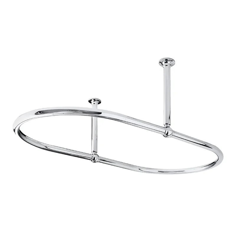 BC Designs victrion chrome oval shower curtain ring