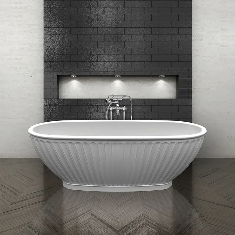 bc designs casini 1700 white freestanding bath