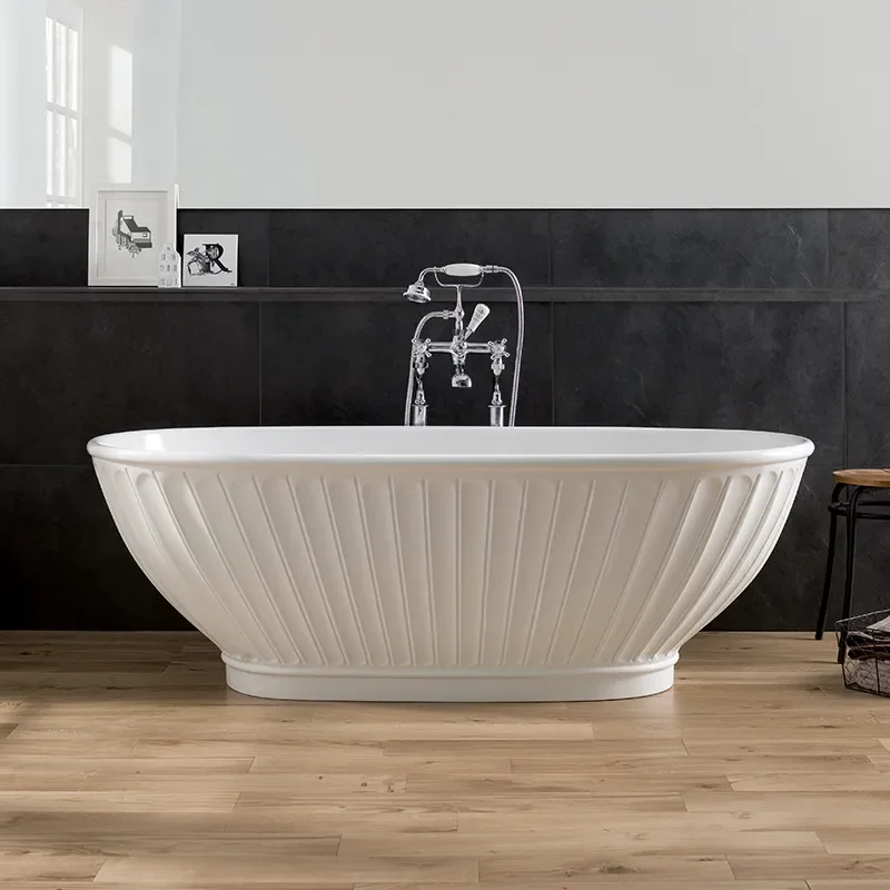 bc designs casini 1700 white freestanding bath
