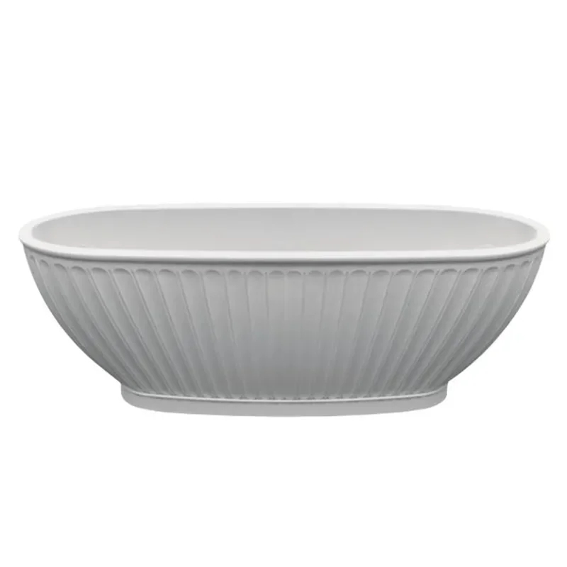 bc designs casini 1700 white freestanding bath