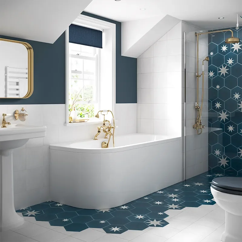bc designs amerina 1700 white corner bath rh