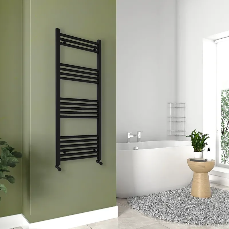 bc diva black radiator 1200 x 500