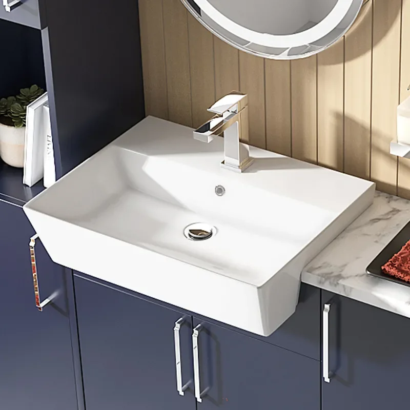 oliver 1700 navy blue fitted tallboy furniture chrome