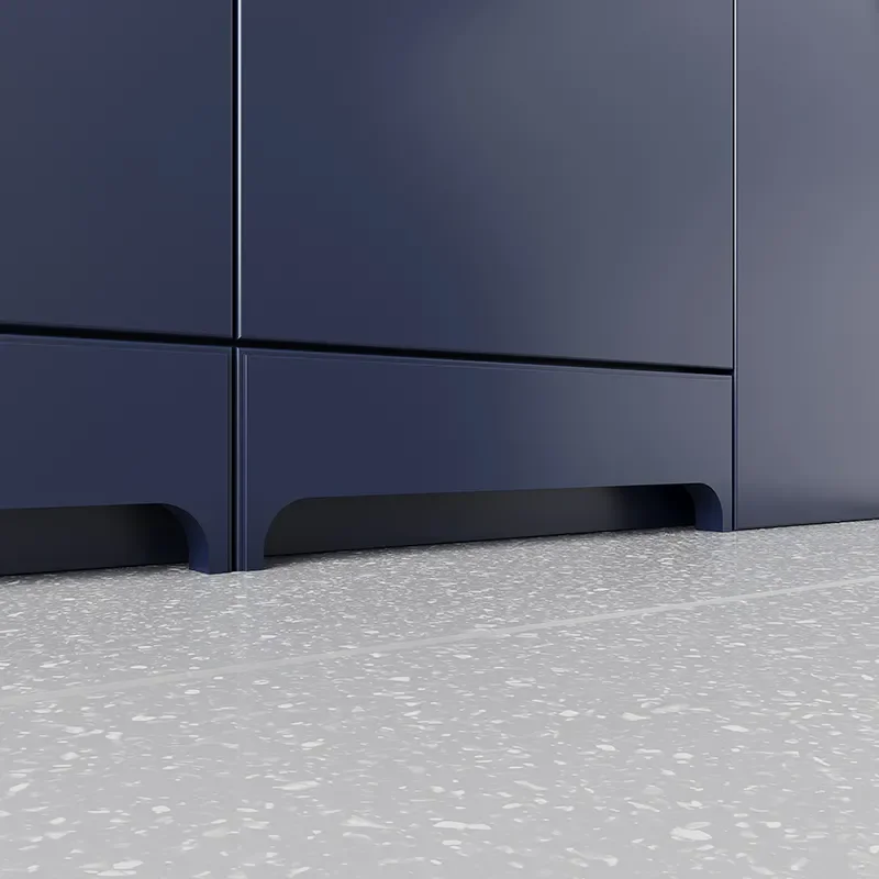 oliver 1300 navy blue combination vanity and toilet set gold