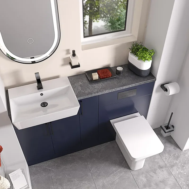 oliver black 1400 navy blue furniture suite