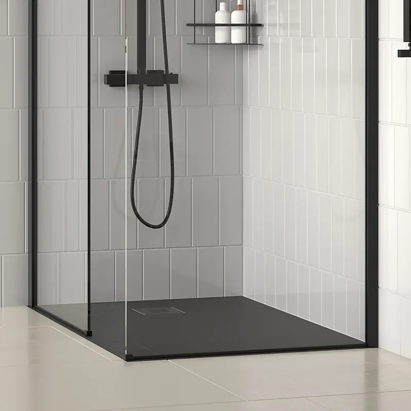 alan 1200 rectangular black slate tray 26mm