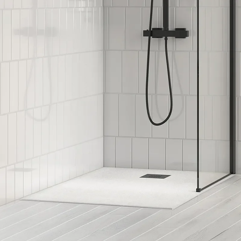 alan 1200 rectangular white slate tray 26mm