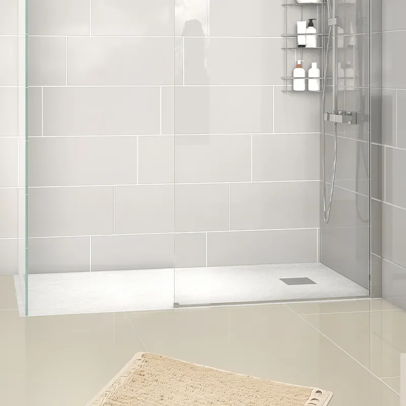 alan 1400 rectangular white slate tray 26mm