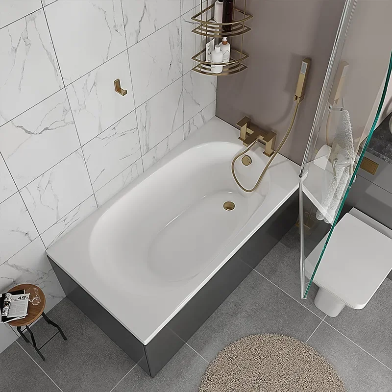 oliver anthracite 1100 fitted furniture small bath suite gold handles