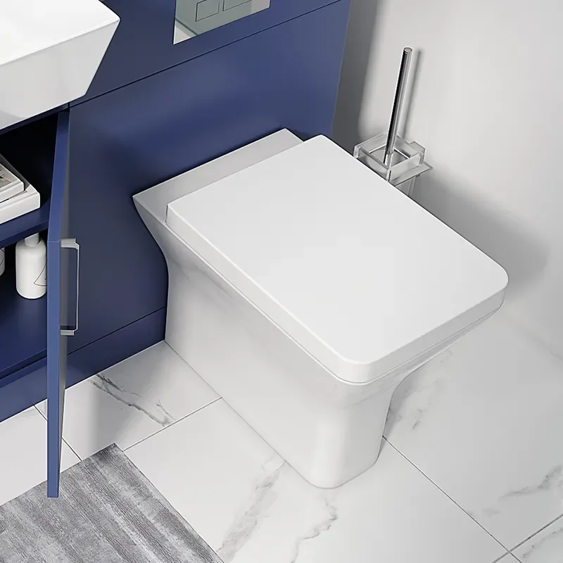 oliver 1200 navy blue fitted furniture chrome