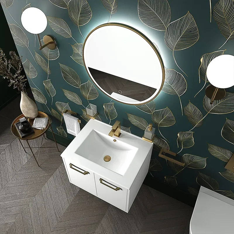 celeste 600 wall sink unit white