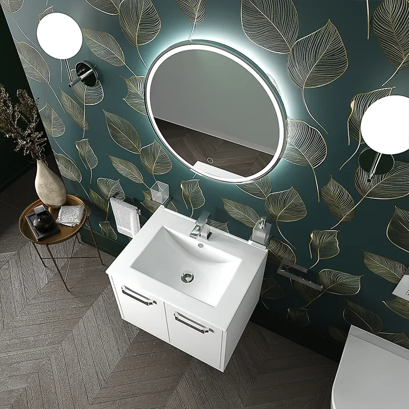 celeste 600 wall sink unit white