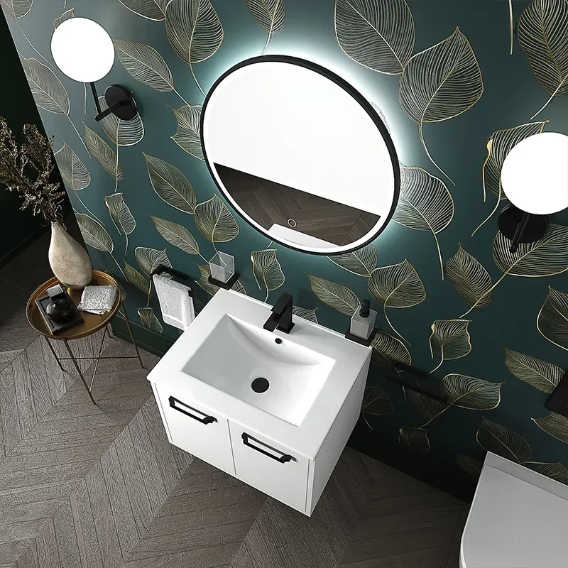 celeste 600 wall sink unit white