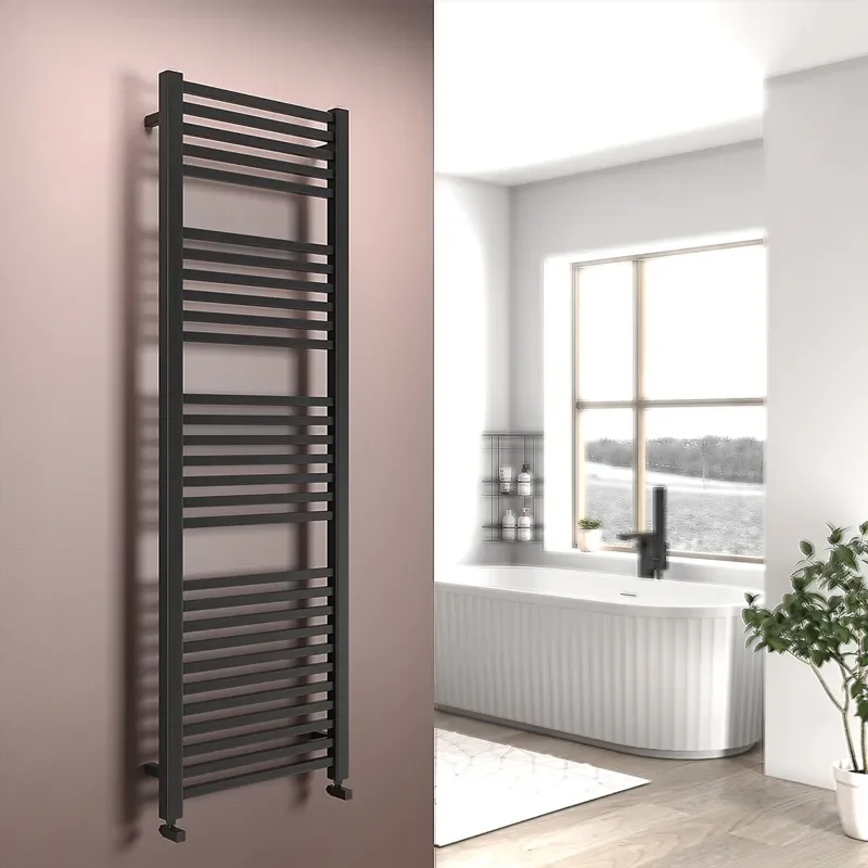 glade radiator matt black 1600 x 500