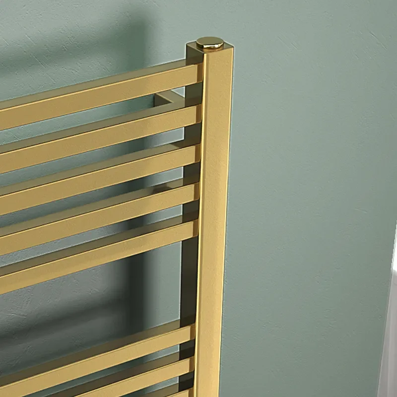 jivana brushed brass radiator 800 x 500
