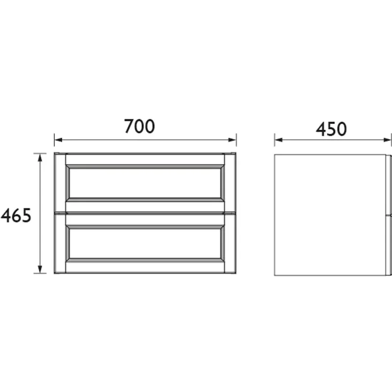 heritage caversham 1400mm maritime blue four drawer vanity unit with bowl basin and choice of white, black or oak worktop