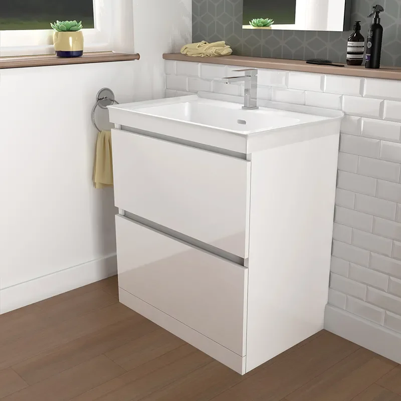 Ashford 800 White Basin Unit BTW Toilet