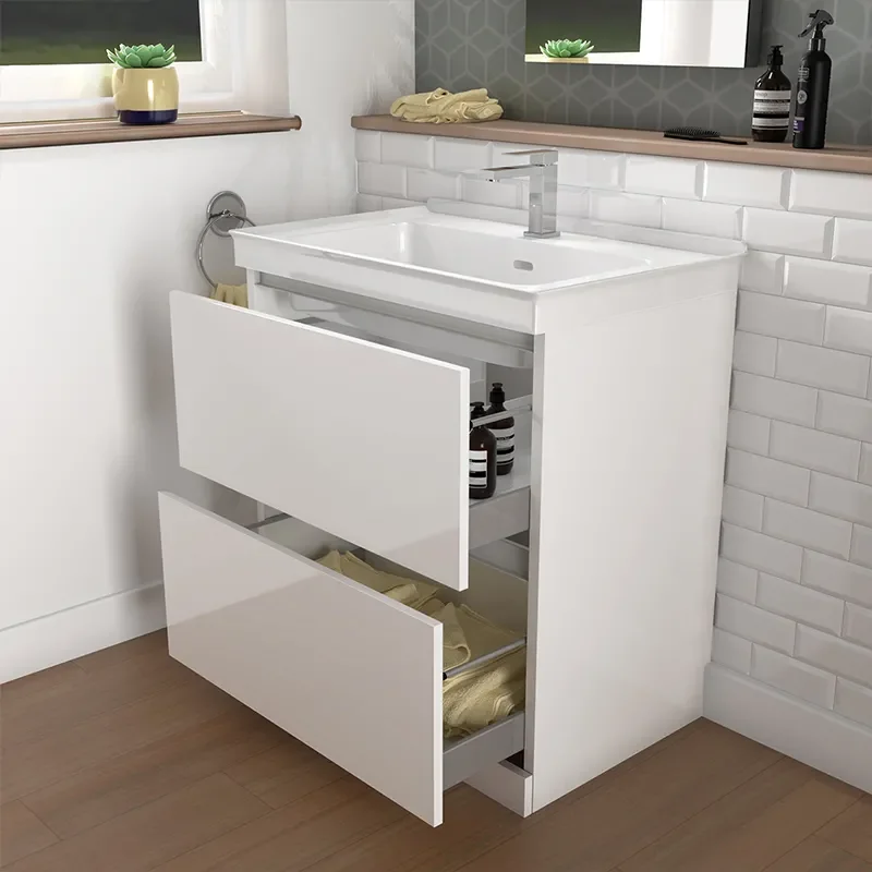 Ashford 800 White Basin Unit BTW Toilet