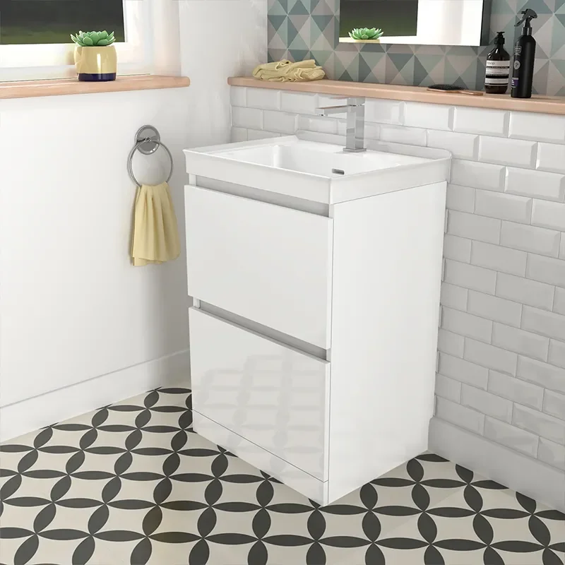 Ashford 600 White Basin Unit BTW Toilet