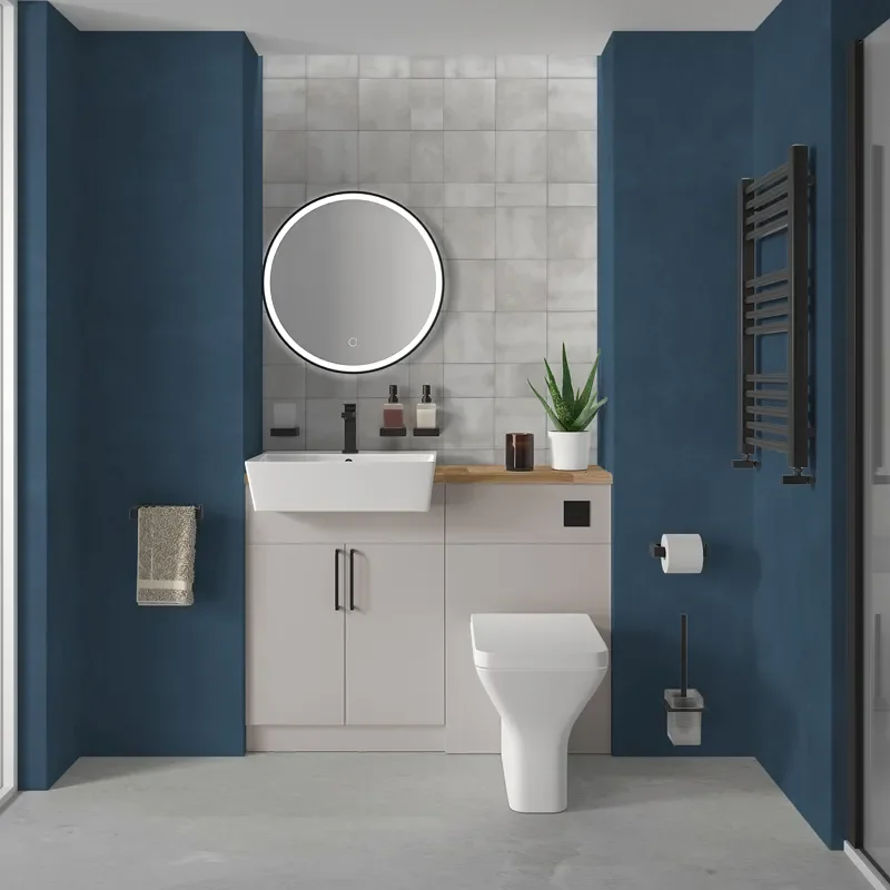 oliver cashmere 1100 fitted furniture unit with vanity toilet